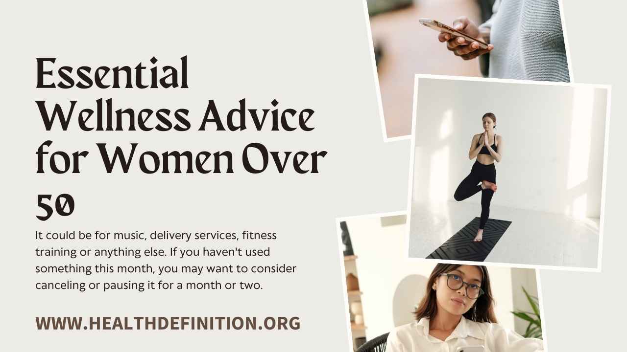 Women Over 50, health definition