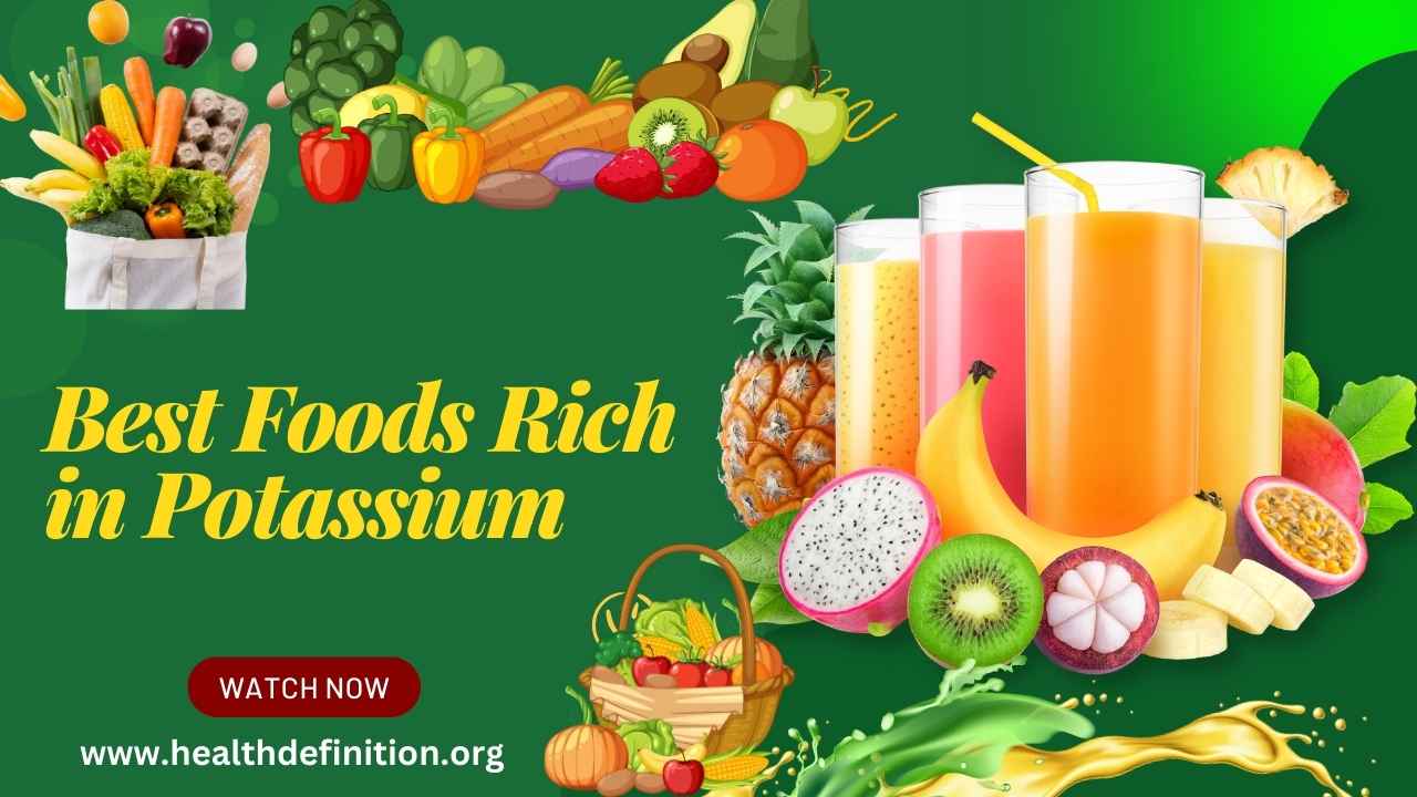 Foods Rich in Potassium