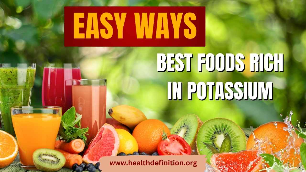 Foods Rich in Potassium