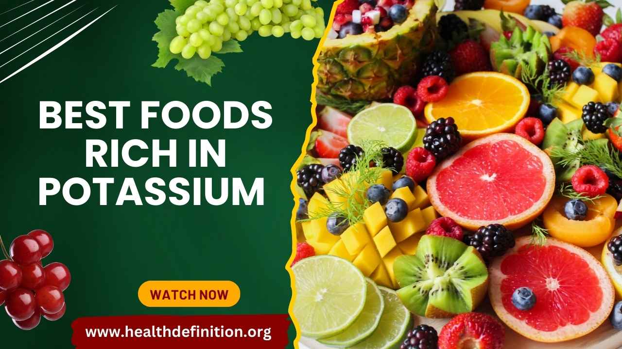 Foods Rich in Potassium